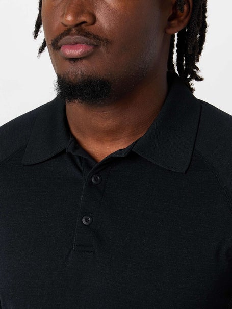 Fabletics Mens Training Day Polo - Black
