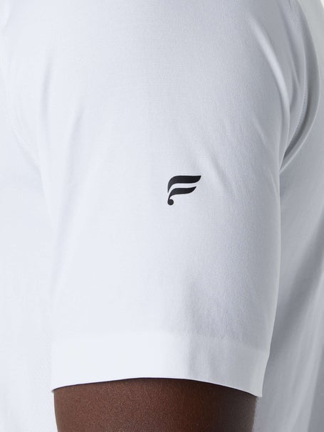 Fabletics Mens Training Day Polo - White