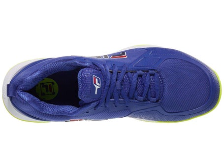 Fila Volley Burst Blue/Yellow Mens Pickleball Shoes