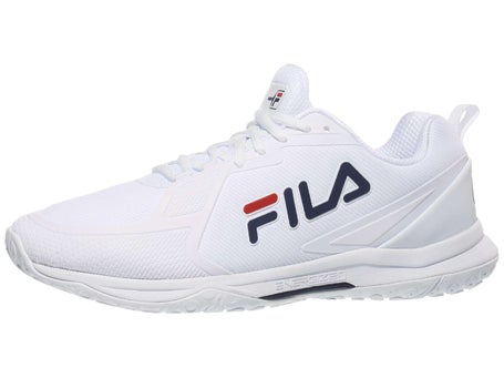 Fila Volley Burst Wh/Nv/Rd Mens Pickleball Shoes