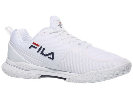 Fila Volley Burst Wh/Nv/Rd Mens Pickleball Shoes