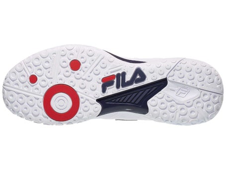 Fila Volley Burst Wh/Nv/Rd Mens Pickleball Shoes