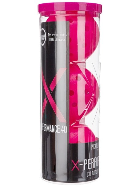 Franklin X-40 Outdoor Pickleballs - Pink