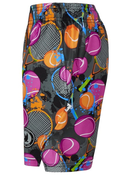 Flow Society Boys Tennis Flow Short - Charcoal