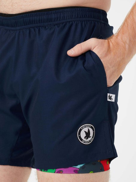 Flow Society Mens 2-in-1 Motley Pickleball Short