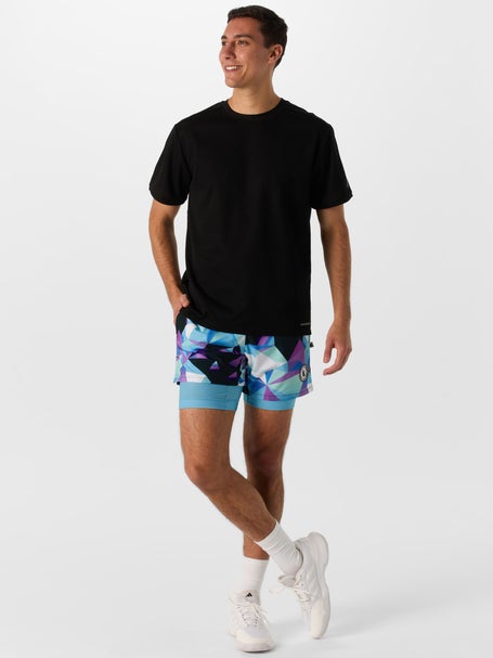 Flow Society Mens Diamond Geo 2-in-1 Short
