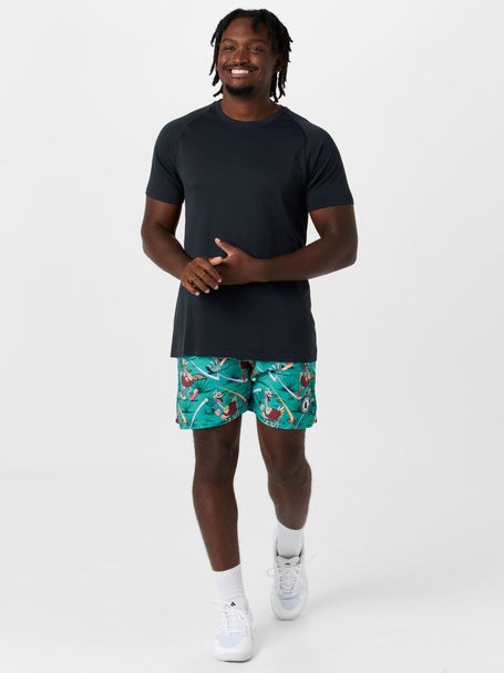 Flow Society Mens Ostrich Tennis Short