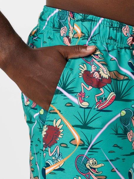 Flow Society Mens Ostrich Tennis Short