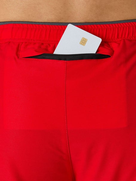 Flow Society Mens Red Rainmaker 2-in-1 Short