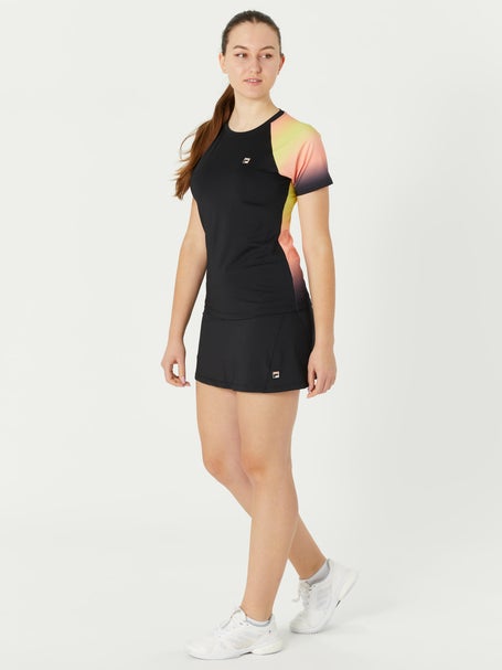 Fila Womens Back Spin Print Skirt