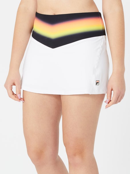 Fila Womens Back Spin Print Skirt