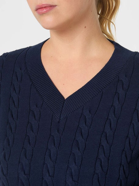 Fila Womens Casa Chunky V-Neck Sweater