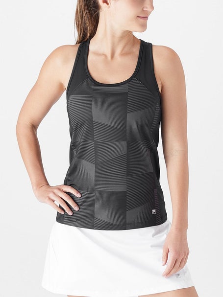 Fila Womens Core Printed Racer Tank