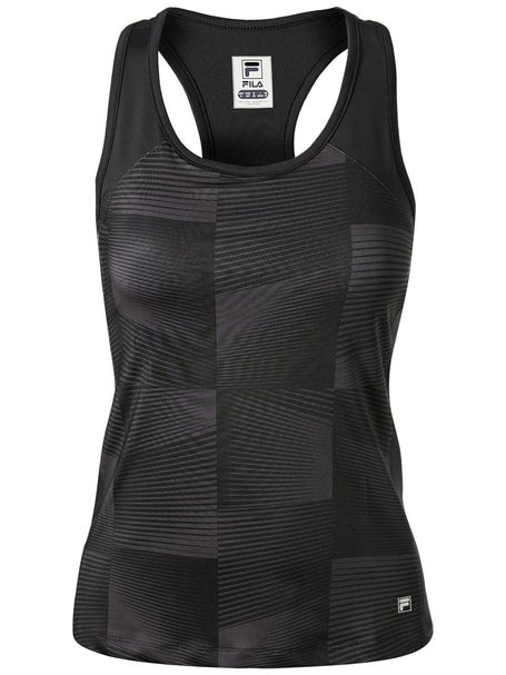 Fila Womens Core Printed Racer Tank