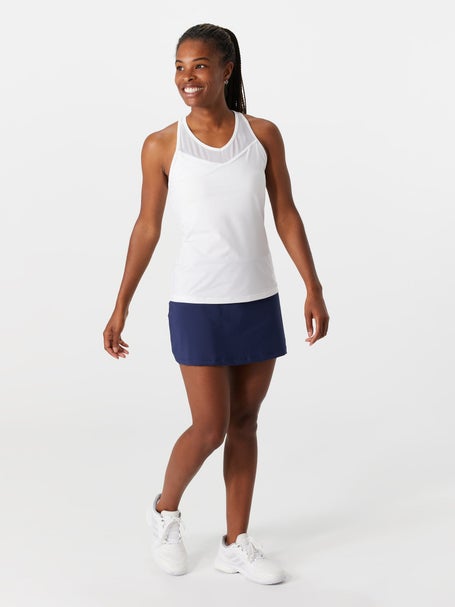 Fila Womens Essentials Racerback Mesh Tank - White