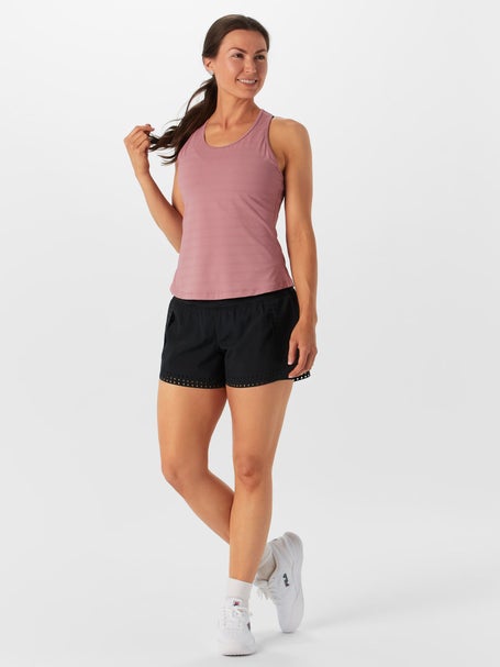 Fila Womens Double Layer Short - Black