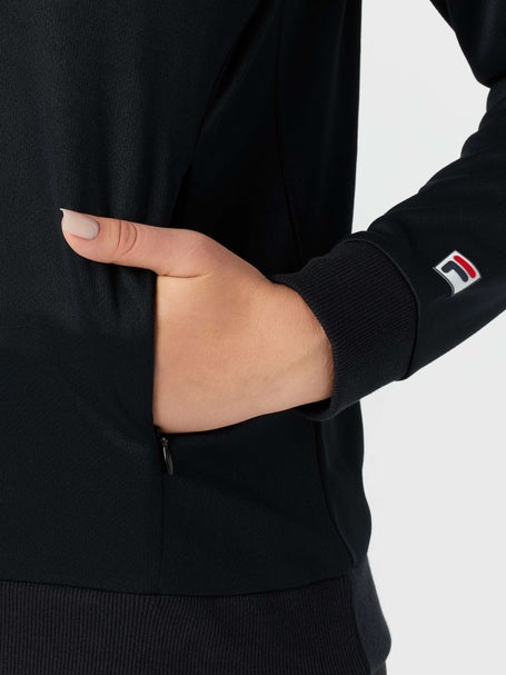 Fila Womens Essential Long Sleeve 1/4 Zip - Black