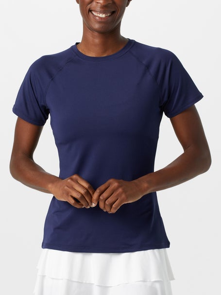 Fila Womens Essential Mesh Back Top - Navy