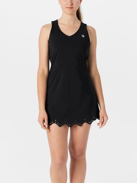 Fila Womens Essentials Lasercut Dress - Black