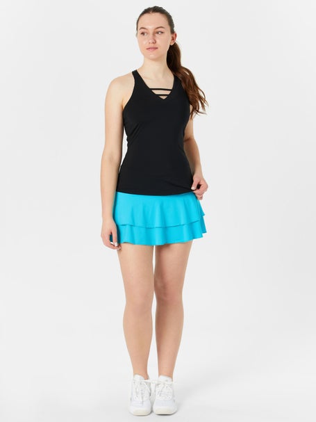 Fila Womens Essentials Tiered Ruffle Skirt