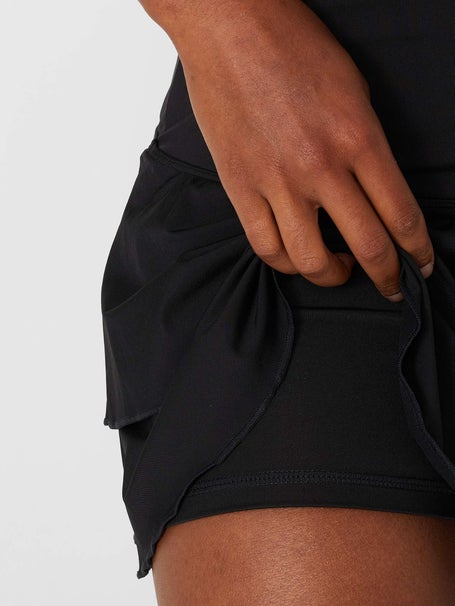 Fila Womens Essentials Tiered Ruffle Skirt - Black