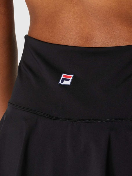 Fila Womens Essentials Tiered Ruffle Skirt - Black