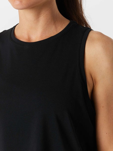 Fabletics Womens Feather Tech Muscle Tank - Black