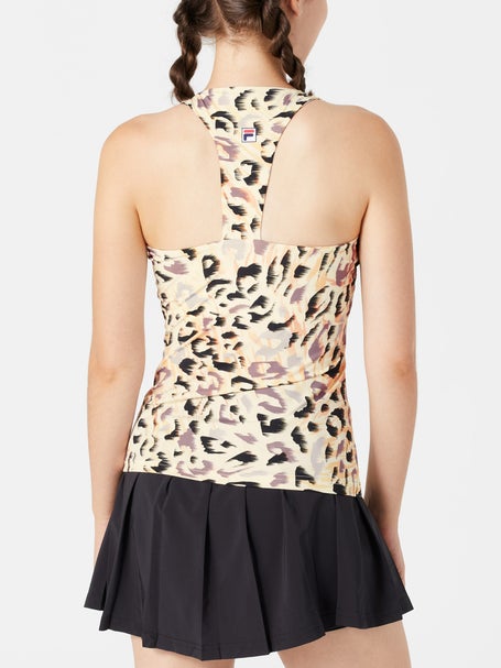 Fila Womens Print Essentials Court Tank - Animal