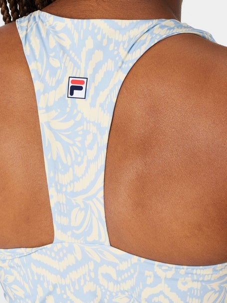 Fila Womens Print Essentials Court Tank - Victorian