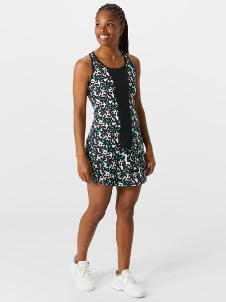 Fila Womens Pickleball Print Skirt - Black Animal