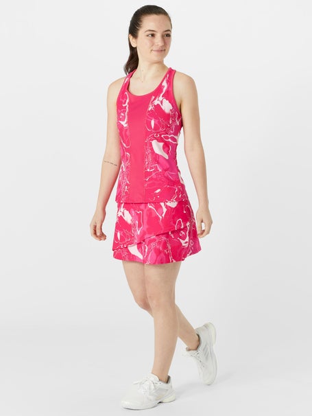 Fila Womens Pickleball Print Skirt - Pink Marble