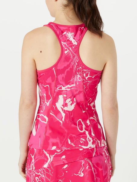 Fila Womens Pickleball Print Tank - Pink Marble