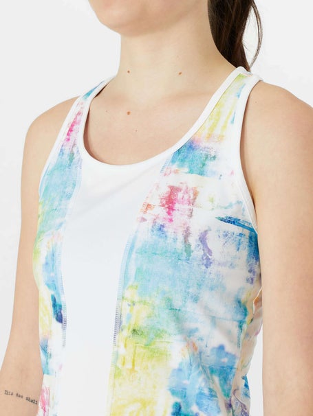 Fila Womens Pickleball Print Tank - Tie Dye