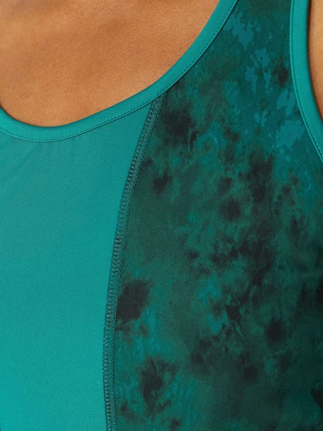 Fila Womens Pickleball Print Tank - Teal Velvet