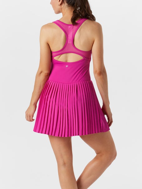 Fabletics Womens Summer Hot Shot Pleated Dress