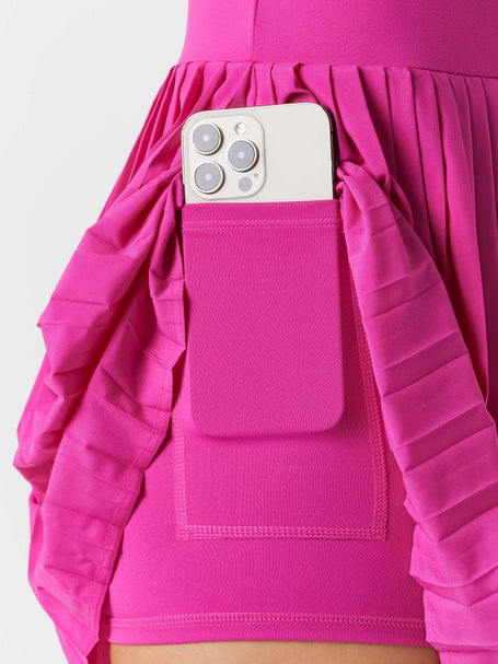 Fabletics Womens Summer Hot Shot Pleated Dress