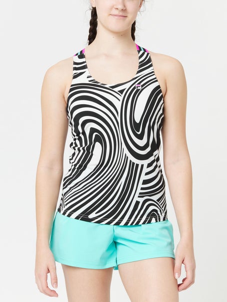Fila Womens Tie Breaker Cross Back Tank