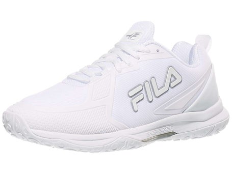 Fila Volley Burst White/Silver Woms Pickleball Shoes
