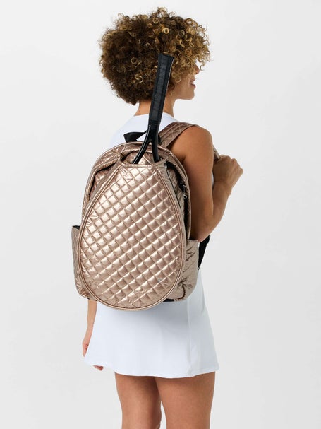 Glove It Quilted Tennis Racquet Backpack Gold