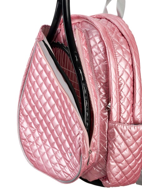 Glove It Quilted Tennis Racquet Backpack Pink