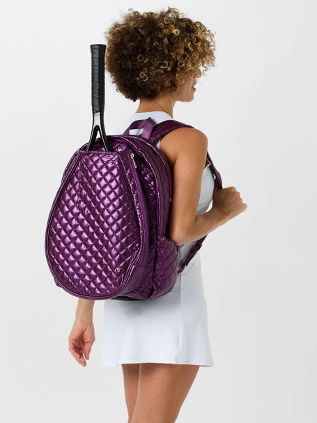 Glove It Quilted Tennis Racquet Backpack Purple