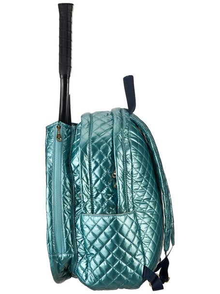 Glove It Quilted Tennis Racquet Backpack Teal