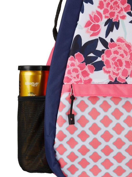 Glove It Tennis Backpack Peonies & Paris
