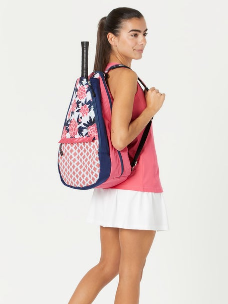 Glove It Tennis Backpack Peonies & Paris