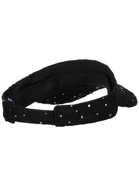 The Alabama Girl Glitter Visor Black