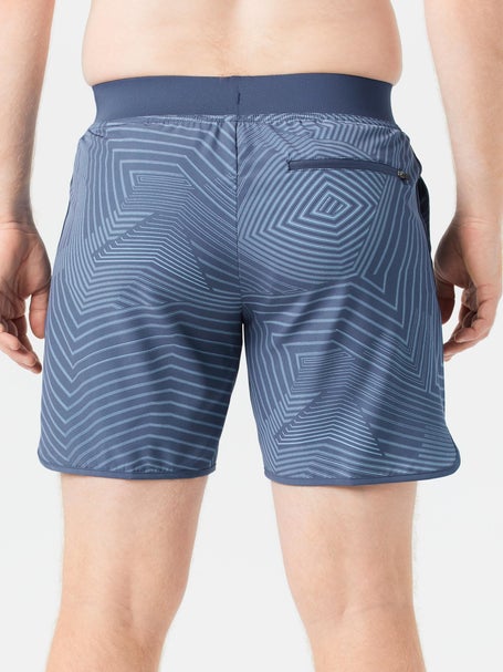 Grand Slam Mens Summer Linear Ergo Print Short