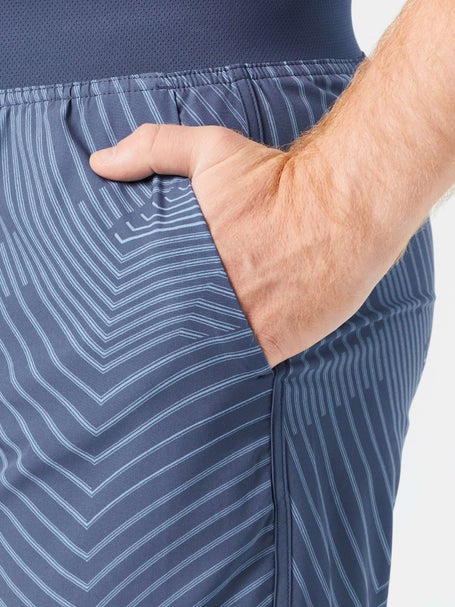 Grand Slam Mens Summer Linear Ergo Print Short