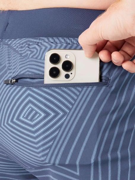 Grand Slam Mens Summer Linear Ergo Print Short