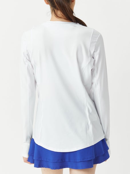 Grand Slam Womens Essential Long Sleeve - White