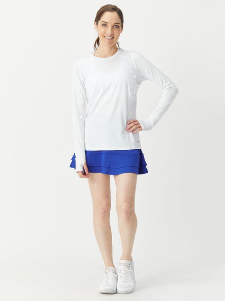Grand Slam Womens Essential Long Sleeve - White
